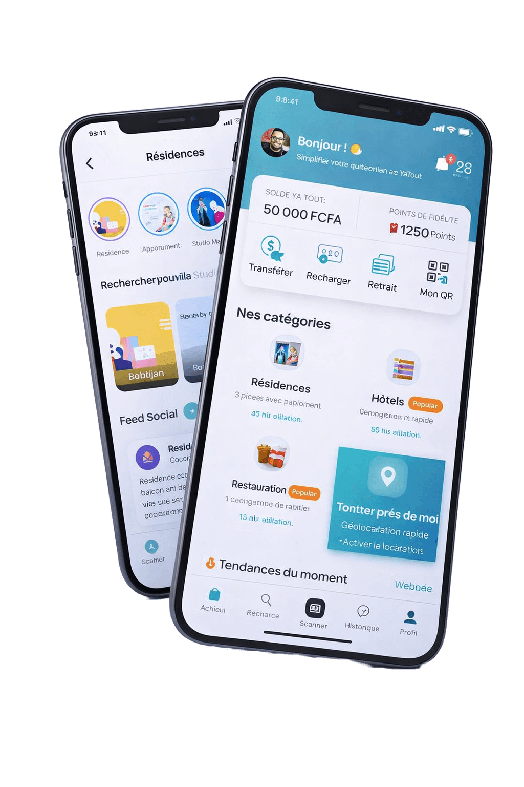Yatout App Interface
